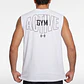 Sudadera Hombre Training Print Oversize Blanco - Miniatura 4