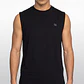 Sudadera Hombre Training Print Oversize Negro - Miniatura 3