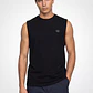 Sudadera Hombre Training Print Oversize Negro - Miniatura 1