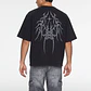 Polera Hombre Oversize Alas Negro - Miniatura 4