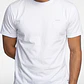 Polera Hombre Basic Logo Blanco - Miniatura 3