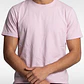 Polera Hombre Basic Logo Rosado - Miniatura 3