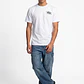 Polera Hombre Frase Bordado Blanco - Miniatura 2