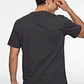 Polera Hombre Frase Bordado Gris - Miniatura 3