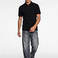 Polera Hombre Piqué Cierre Negro - Miniatura 4