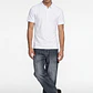 Polera Hombre Piqué Blanco - Miniatura 2
