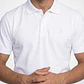 Polera Hombre Piqué Blanco - Miniatura 3