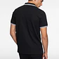 Polera Hombre Piqué Negro - Miniatura 4