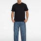 Polera Hombre Bordados Negro - Miniatura 2