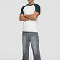 Polera Hombre Bicolor Verde - Miniatura 2