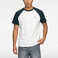 Polera Hombre Bicolor Verde - Miniatura 1