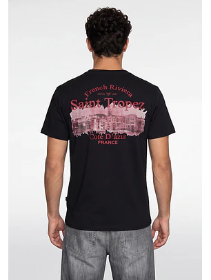 Polera Hombre Saint Tropez Negro