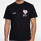 Polera Hombre Corazón Diablo Negro - Miniatura 3