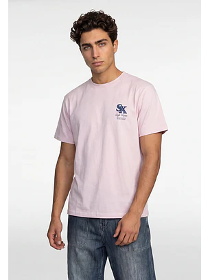 Polera Hombre Print SX Rosado
