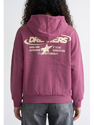 Polerón Mujer Estampado Pink Rosado