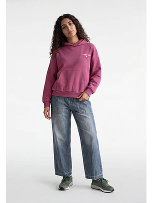 Polerón Mujer Estampado Pink Rosado