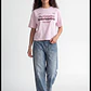 Polera Mujer Boxy Fit Print Rosado - Miniatura 4