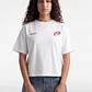 Polera Mujer Boxy Fit Print Crudo - Miniatura 1