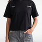 Polera Mujer Boxy Fit Print Negro - Miniatura 4