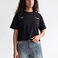 Polera Mujer Boxy Fit Print Negro - Miniatura 1
