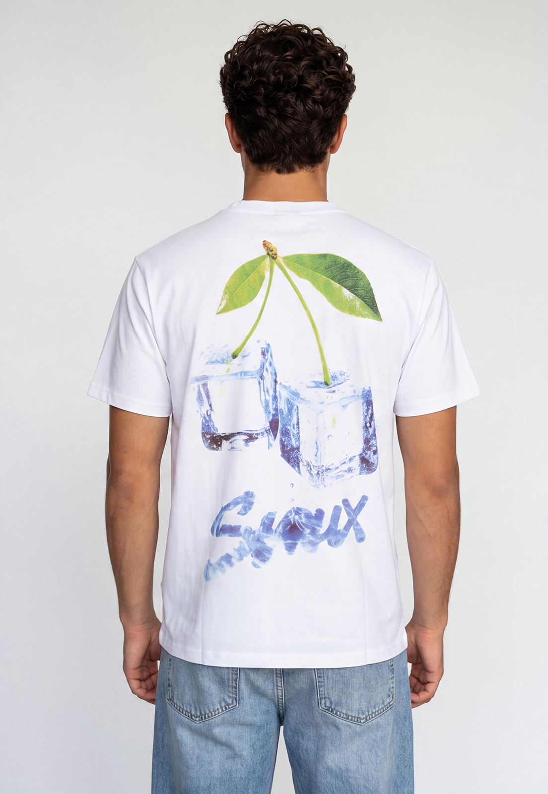 Polera Hombre Hielos Blanco 4