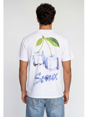 Polera Hombre Hielos Blanco