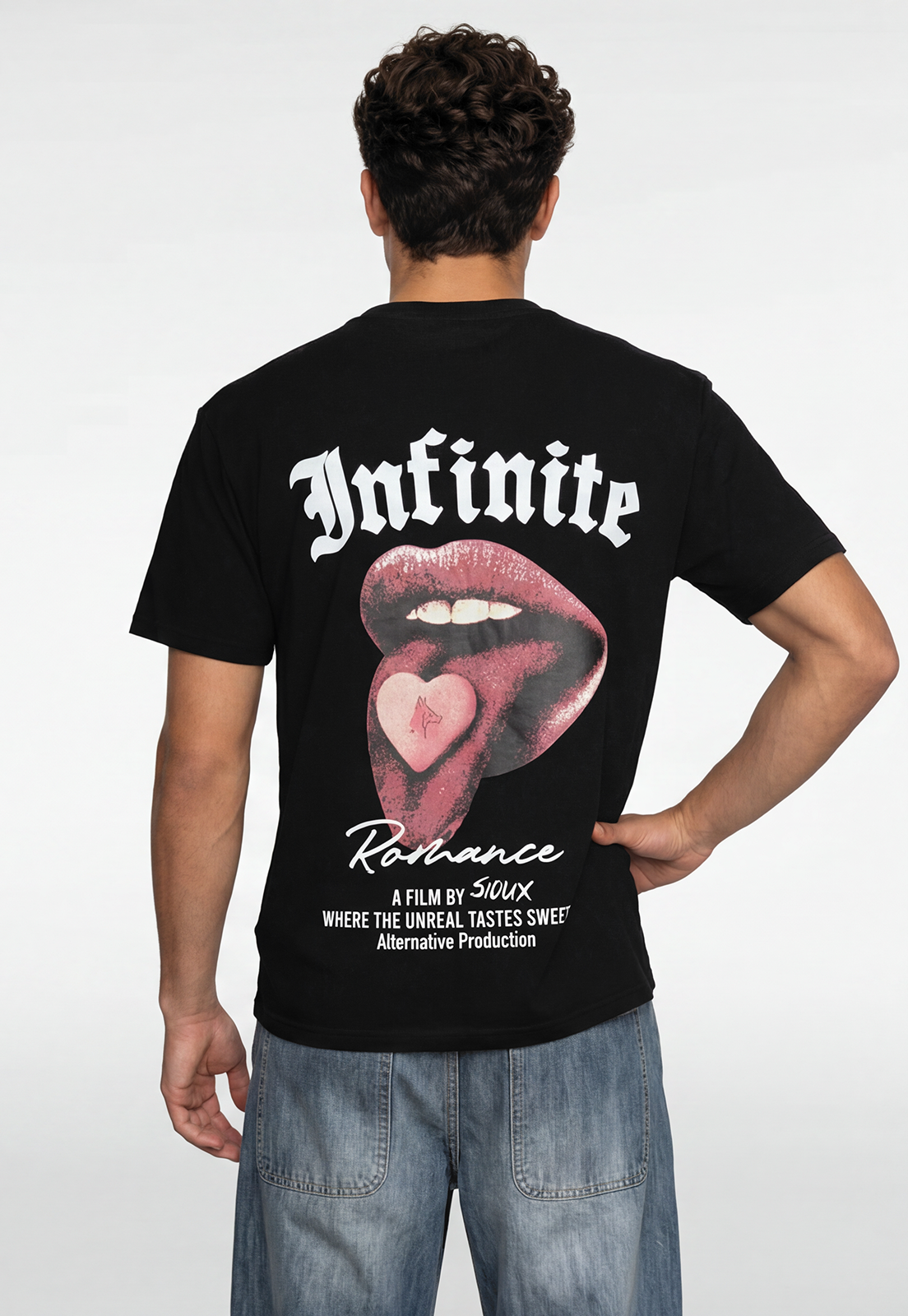 Polera Hombre Lava Boca Negro 4