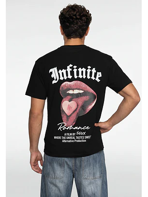 Polera Hombre Infinite Boca Negro