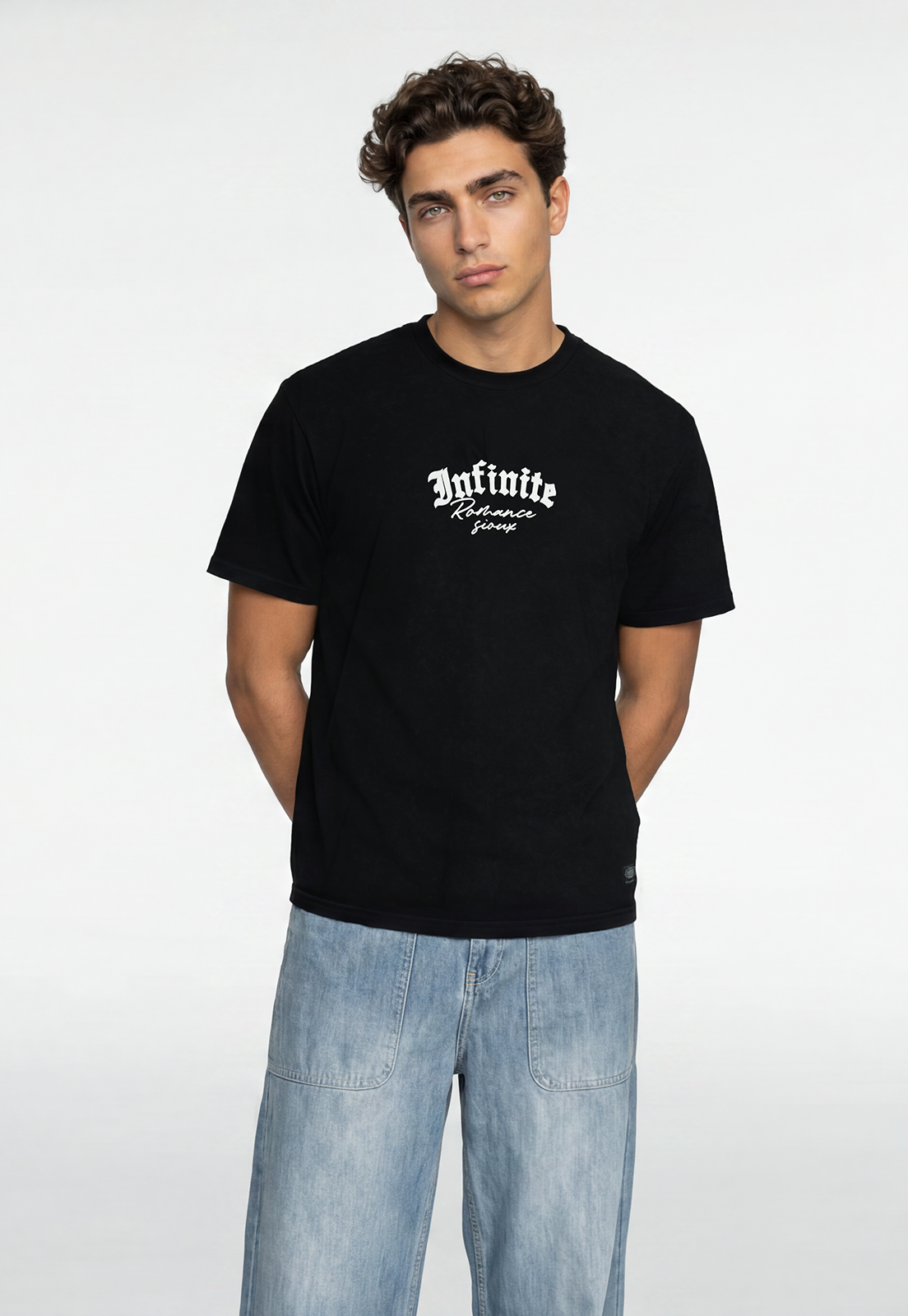 Polera Hombre Lava Boca Negro 1