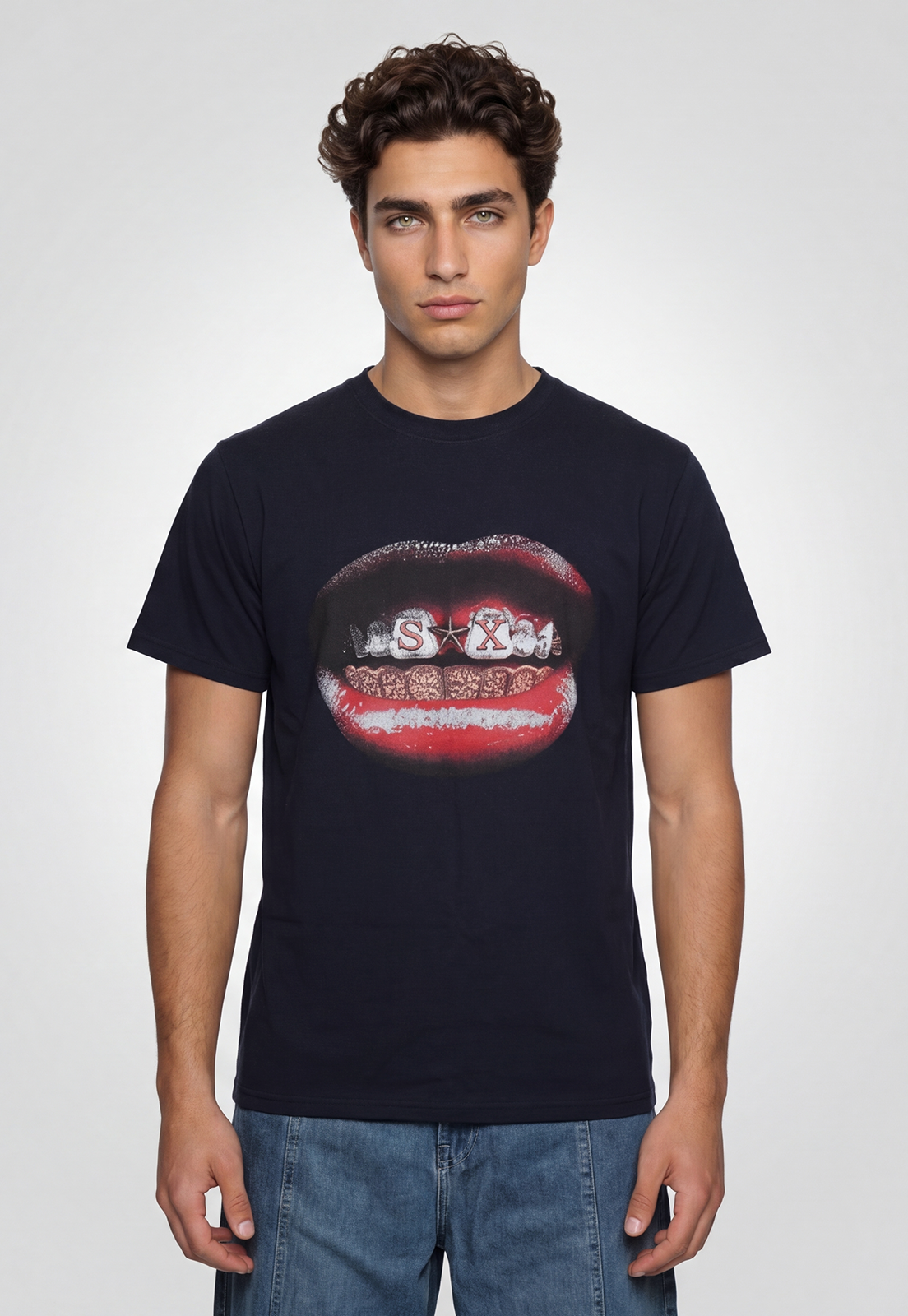 Polera Hombre Boca Azul 1