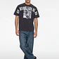 Polera Hombre Print Graffiti Foto Negro - Miniatura 2