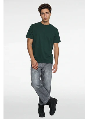 Polera Hombre Print Dog Verde