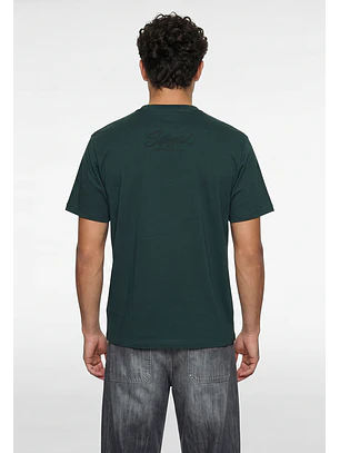 Polera Hombre Print Dog Verde