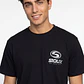 Polera Hombre Metalizado Negro - Miniatura 3