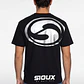 Polera Hombre Metalizado Negro - Miniatura 4
