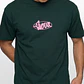 Polera Hombre Piqué Bicolor Verde - Miniatura 3
