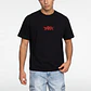 Polera Hombre Piqué Bicolor Negro - Miniatura 1