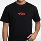 Polera Hombre Piqué Bicolor Negro - Miniatura 3