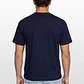 Polera Hombre Piqué Bicolor Azul - Miniatura 3