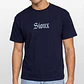 Polera Hombre Piqué Bicolor Azul - Miniatura 1