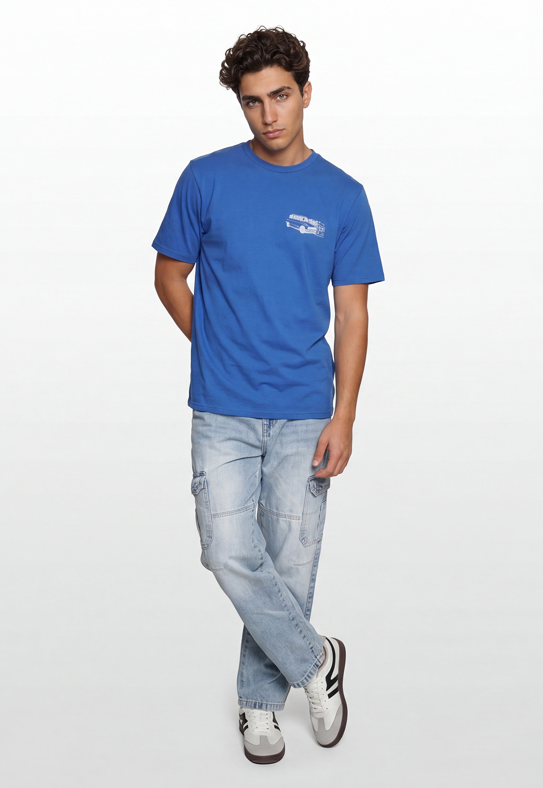 Polera Hombre Lava Oriental Azul 2