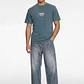 Polera Hombre Lavada Oriental Verde - Miniatura 2