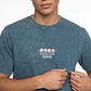 Polera Hombre Lavada Oriental Verde - Miniatura 3