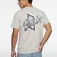 Polera Hombre Ventana Gris - Miniatura 4
