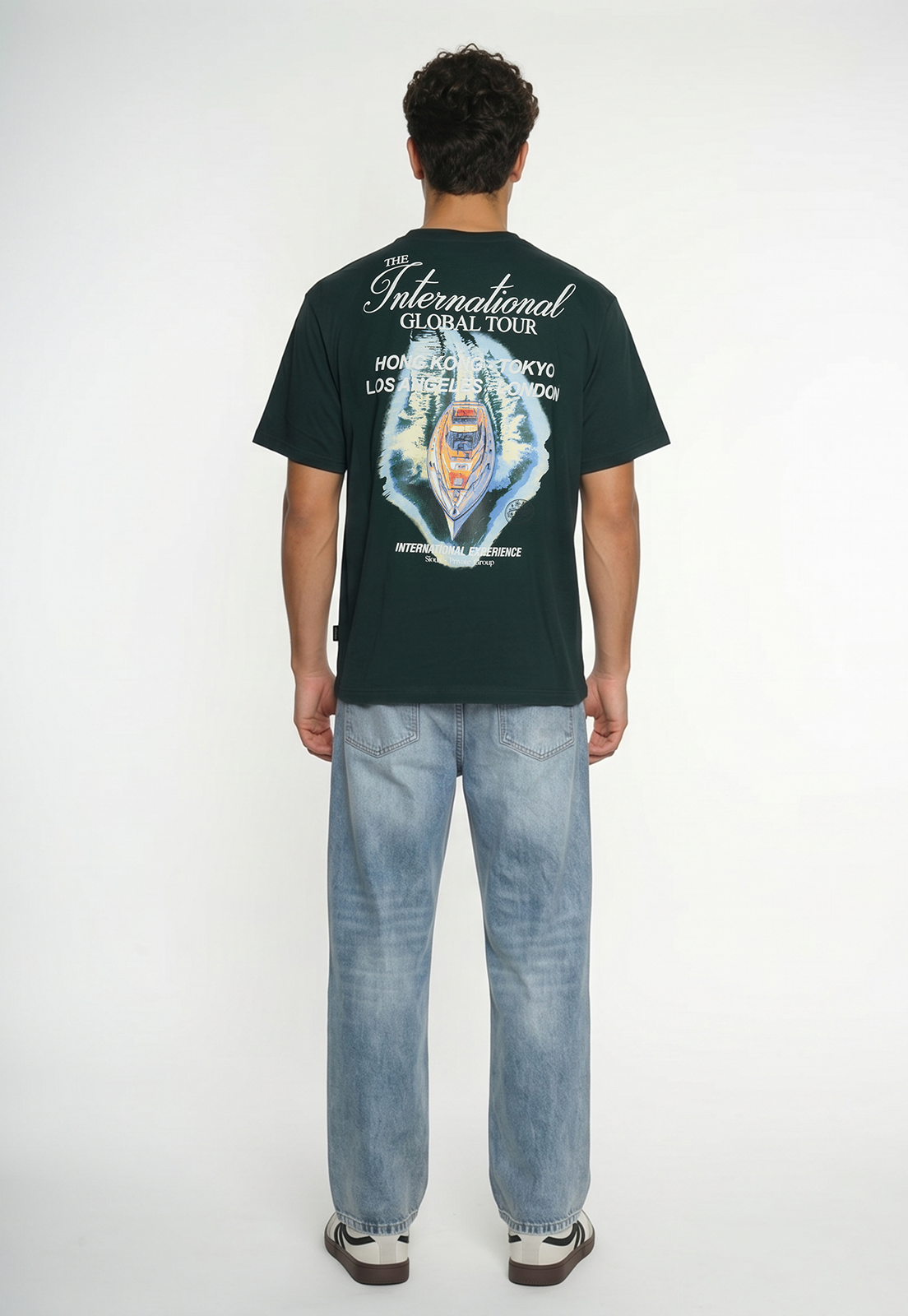 Polera Hombre Bote Verde 2