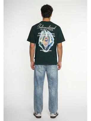 Polera Hombre Bote Verde