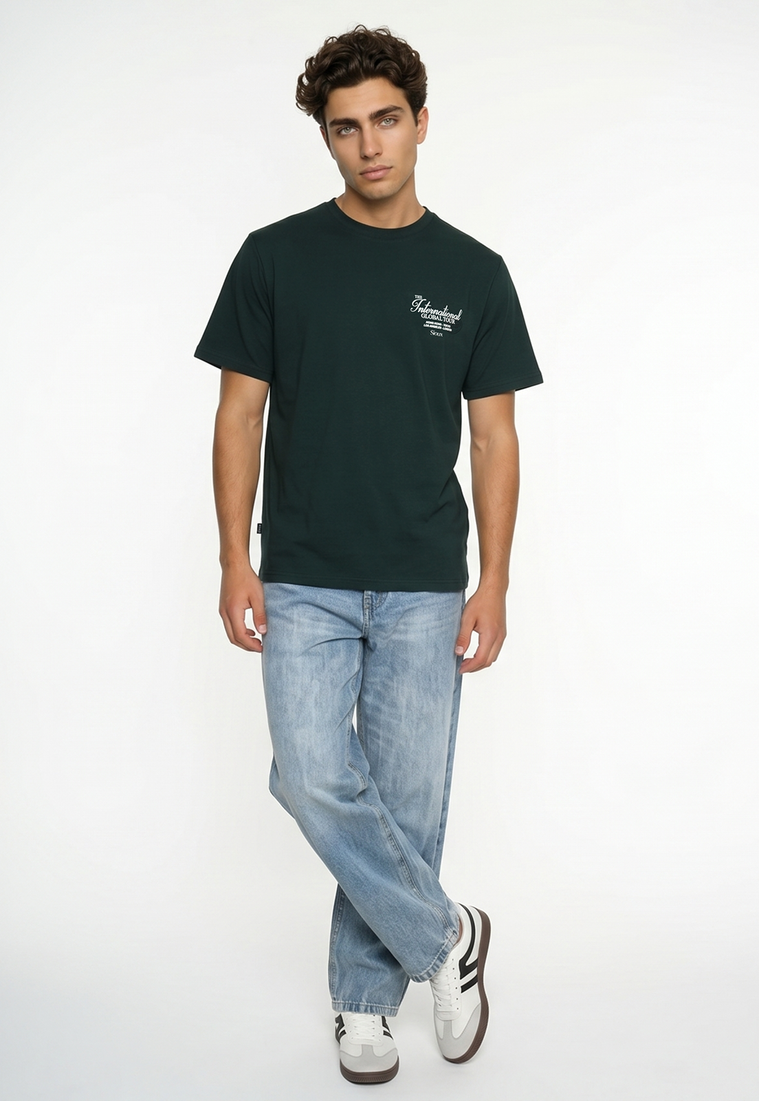 Polera Hombre Bote Verde 1