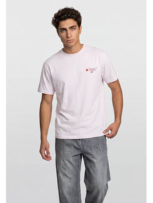 Polera Hombre Print Amalfi Rosado