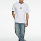 Polera Hombre Print Mariposa Espalda Blanco - Miniatura 2