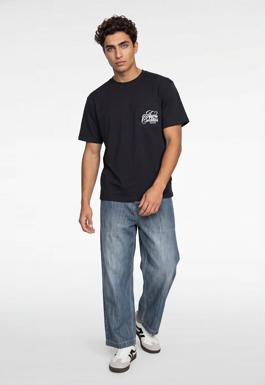 Polera Hombre Bolsillo Resort Acero 2
